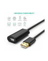 Ugreen US121 USB 2.0 przedłużający, aktywny, 15m czarny - nr 12