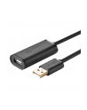 Ugreen US121 USB 2.0 przedłużający, aktywny, 15m czarny - nr 1