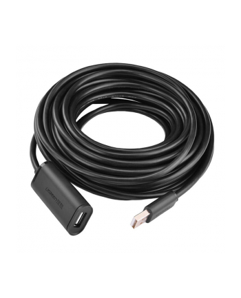 Ugreen US121 USB 2.0 przedłużający, aktywny, 15m czarny