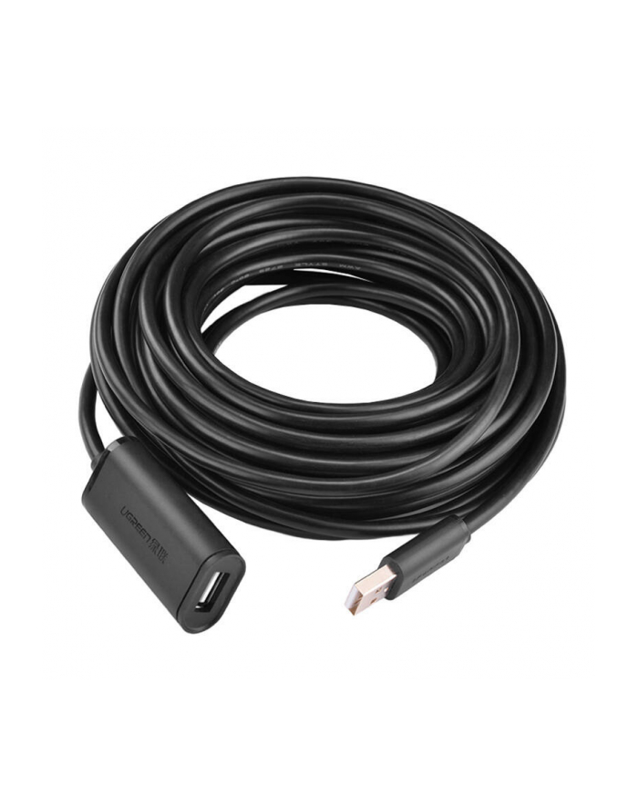 Ugreen US121 USB 2.0 przedłużający, aktywny, 15m czarny główny