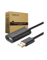 Ugreen US121 USB 2.0 przedłużający, aktywny, 15m czarny - nr 6