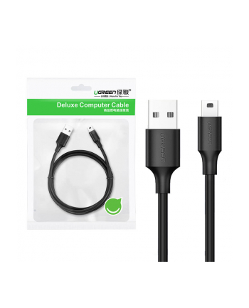 Ugreen US132 USB do Mini USB, 0.25m czarny