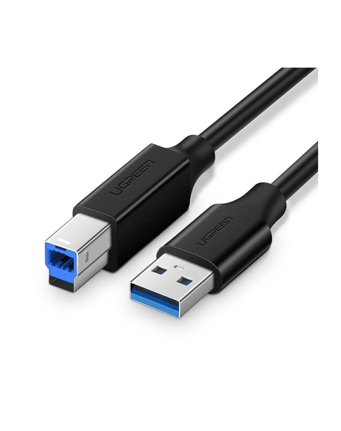 Ugreen US210 USB 3.0 Typ A - USB 3.0 Typ B, do drukarki, 1m czarny główny