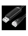 Ugreen CM204 USB - RJ45 1.5m czarny - nr 1