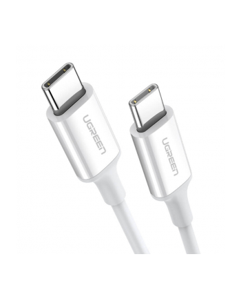 UGREEN US264 USB-C do USB-C, 60W, 1.5m (biały)