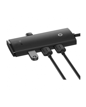 Hub 4w1 Baseus Lite Series USB do 4x USB 3.0 25cm (czarny) nr 1