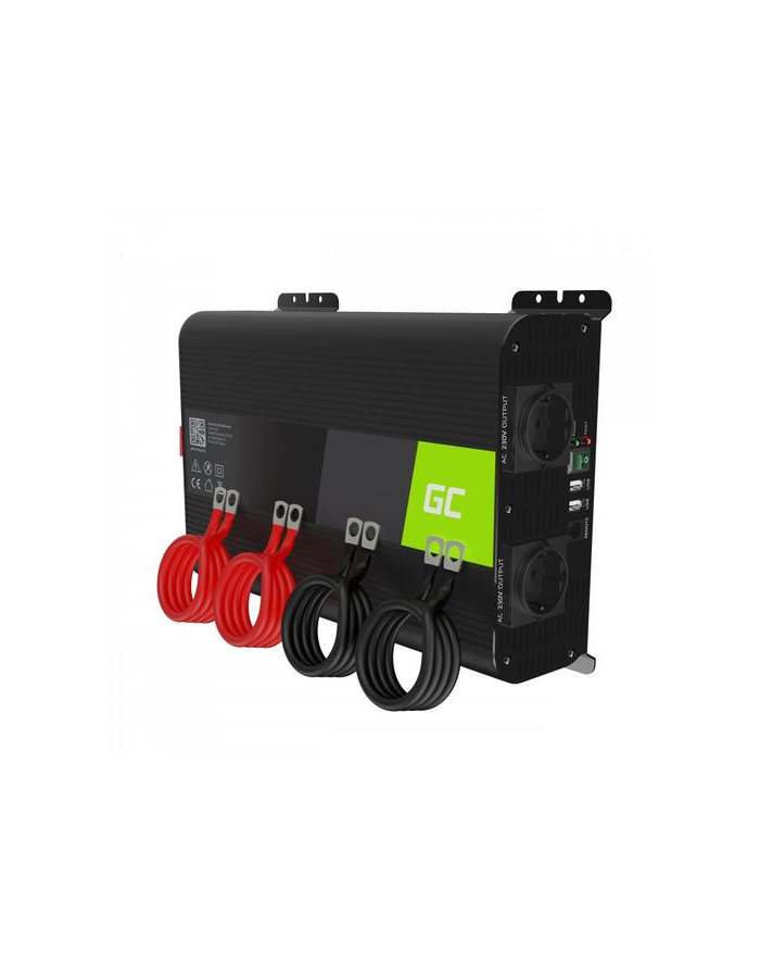 Green Cell PRO 12V na 230V 2000W/4000W Czysta sinusoida ładowarka samochodowa główny