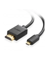Ugreen HD127 Kabel micro HDMI - HDMI 4K 3D 3m czarny - nr 1