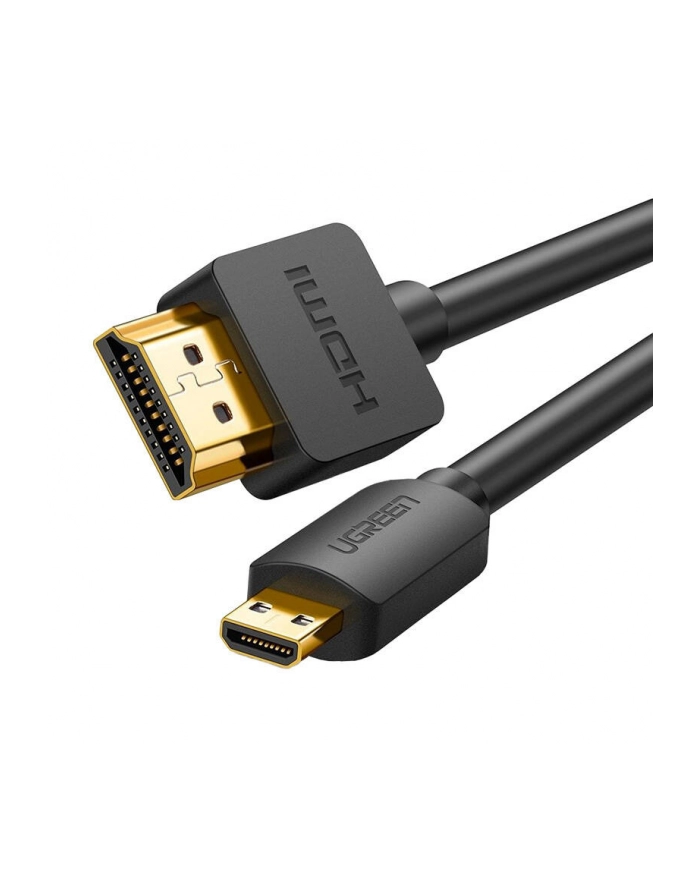 Ugreen HD127 Kabel micro HDMI - HDMI 4K 3D 3m czarny główny