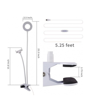 Digipower For You Vlogging kit 3'' Ring Light w/ remote