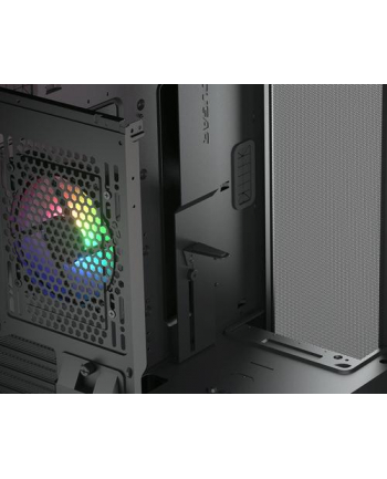Cougar Duoface PRO RGB Midi Tower| czarna| bez zasilacza | USB 3.0 x 2, USB 2.0 | 240 x 496 x 465|