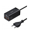 Baseus GaN3 Pro 2xUSB-C + 2xUSB, 100W (czarna) ładowarka sieciowa - nr 2