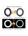Puluz Lampa pierścieniowa LED z regulowaną podstawką PU391 - nr 7