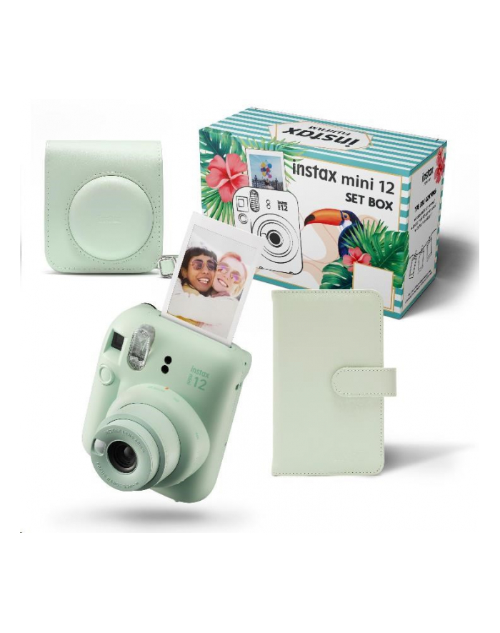 Instax Mini 12 big bundle green główny