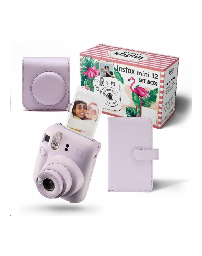 Instax Mini 12 big bundle purple główny