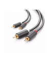 Ugreen AV104 2x RCA (Cinch) do 2x RCA (Cinch) 2m czarny - nr 1