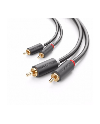 Ugreen AV104 2x RCA (Cinch) do 2x RCA (Cinch) 2m czarny