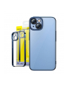 Baseus zestaw ochronny Glitter do iPhone 14 Plus (niebieski) - nr 1