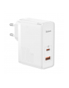 Baseus GaN5 Pro, USB-C + USB, 100W + kabel (biała) ładowarka sieciowa - nr 2