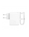 Baseus GaN5 Pro, USB-C + USB, 100W + kabel (biała) ładowarka sieciowa - nr 3
