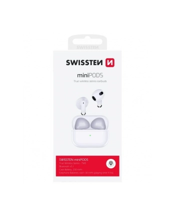 Swissten TWS Minipods Białe nr 1