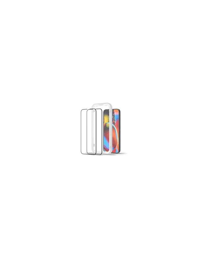 Spigen Alm Glass FC 2-pack do iPhone 13 / 13 Pro / 14 główny