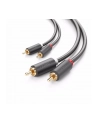 Ugreen AV104 2x RCA (Cinch) do 2x RCA (Cinch) 1m czarny - nr 1