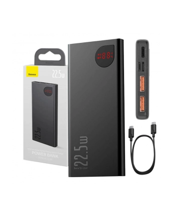 Baseus Adaman Metal 10000mAh 22.5W czarny nr 1