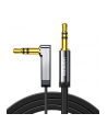 UGREEN kątowy miniJack 3,5mm AUX płaski 2m (czarny) - nr 1