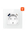 Avatto N-WOT10-USB-W USB i USB-C TUYA (białe) - nr 1