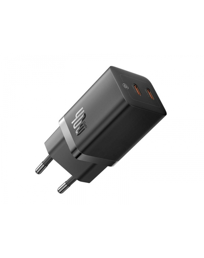 Baseus GaN5 Pro Fast Charger C+C 40W (wersja europejska) czarny główny