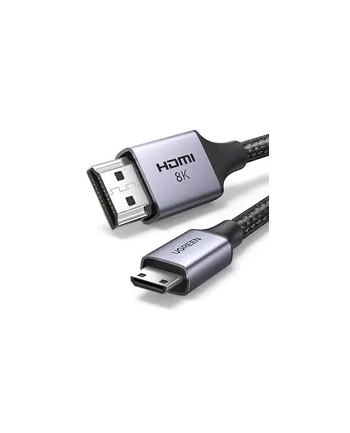UGREEN HD163 Mini HDMI - HDMI 8K 2m (czarny) nr 2