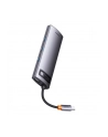 Baseus Metal Gleam Series Hub 7w1, USB-C do 3x USB 3.0 + HDMI + USB-C PD + VGA + Ethernet RJ45 - nr 4