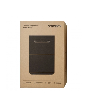 Smartmi Evaporative 3 biały Sposób nawilżania: Ewaporacyjny | Pojemność [ml]: 5000 | Hałas [dB]: 34 | Max. powierzchnia [m2]: 40 | Dodatkowe funkcje: Wi-Fi