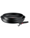 Tefal Ingenio Black Stone L3999032 3 el. czarny Materiał: aluminium | Powłoka: Mineralina+ | Średnica [cm]: 24 i 28 - nr 2