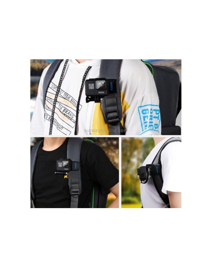 Puluz Mocowanie 360° typu Strap RUIGPRO do kamer sportowych główny