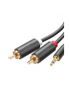 Ugreen AV102 Kabel 2x RCA (Cinch) jack 3.5 mm 2m czarny - nr 2