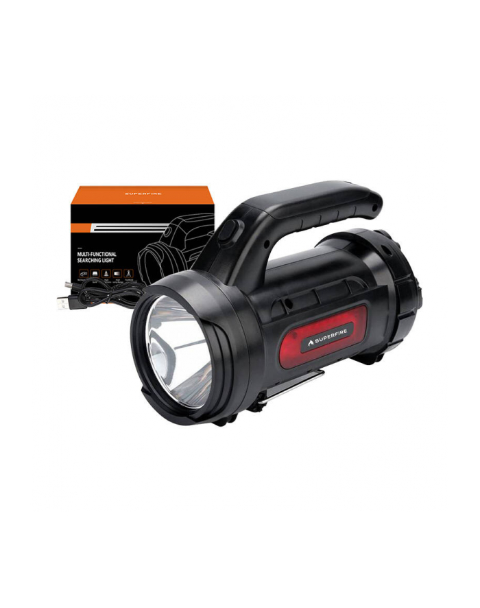 Latarka szperacz Superfire M9-X, 440lm, USB główny