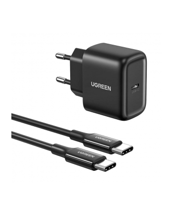 UGREEN CD250, 25W, USB-C (czarny) + kabel USB-C do USB-C, 2m (czarny) nr 1