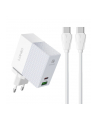 LDNIO A2620C USB, USB-C 65W + kabel USB-C - USB-C ładowarka sieciowa - nr 1