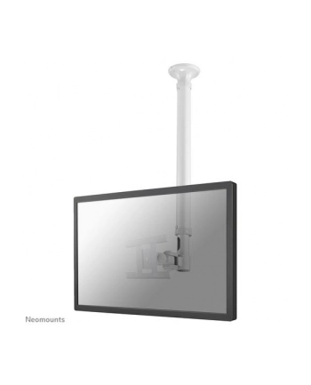 Neomounts by Newstar FPMA-C100WHITE uchwyt sufitowy do LCD | wysokość: 79-129 cm | rozdzielczość: 10 - 30'' | VESA max: 200x200 nr 2