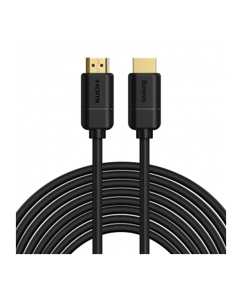 Baseus High Definition HDMI 2.0, 4K 30Hz, 3D, HDR, 18Gbps, 8m (czarny)