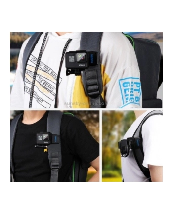 Puluz Mocowanie 360° typu Strap RUIGPRO do kamer sportowych nr 1