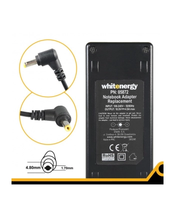 Whitenergy zasilacz 18.5V/4.5A 90W wtyczka 4.8x1.7 mm Compaq nr 2