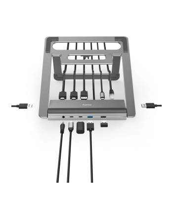 Hama Stacja dokująca, USB-C, ''Connect2Office'', 12 portów stacja dokująca | Connect2Office | 12 portów | USB-C | USB-A | HDMI | LAN