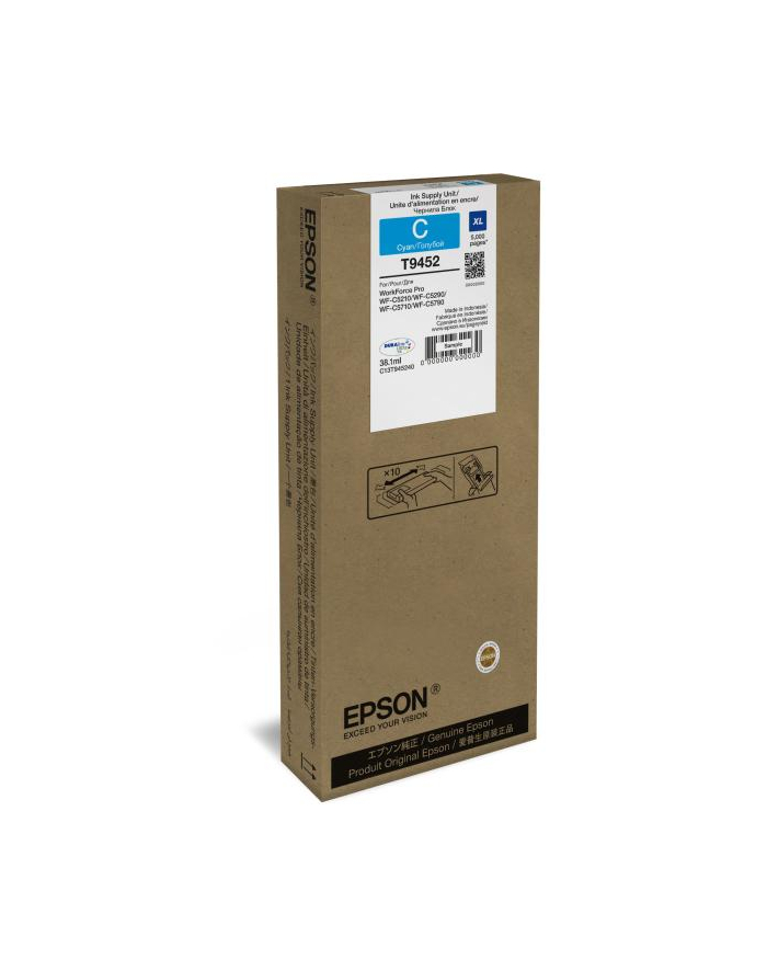 Epson T9452 błękitny główny