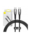 Kabel USB-C do USB-C Baseus Glimmer, 100W, 1m (czarny) - nr 1