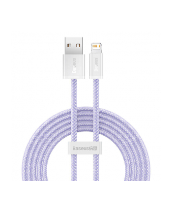 Baseus Dynamic 2 USB do Lightning, 2.4A, 2m (fioletowy)