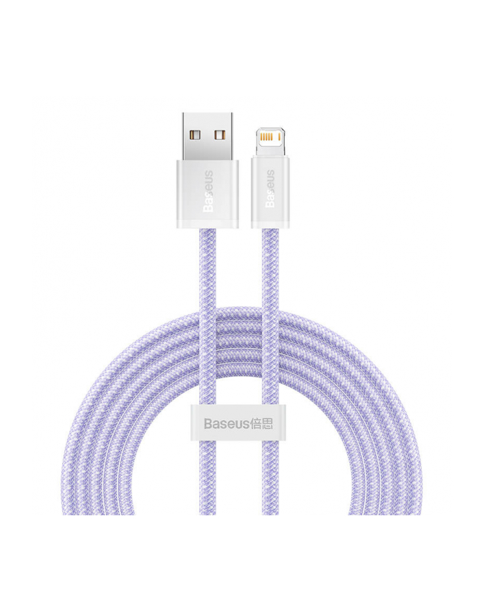 Baseus Dynamic 2 USB do Lightning, 2.4A, 2m (fioletowy) główny
