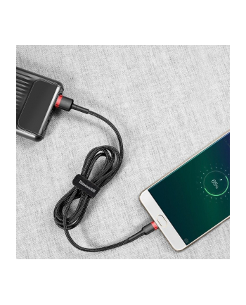 Baseus Cafule USB do microUSB 2A 3m (czarno-czerwony)